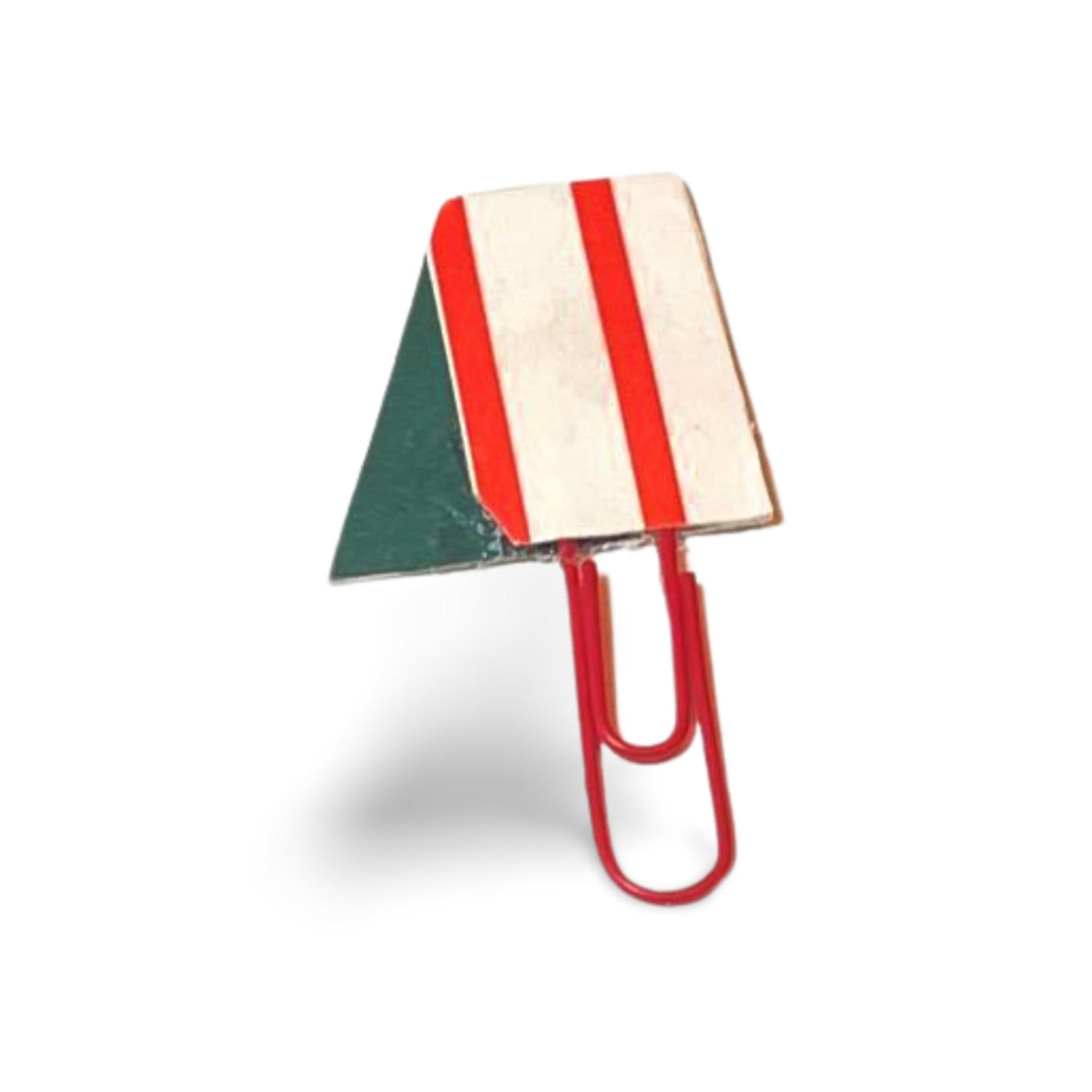 Red & White stripe Paperclip