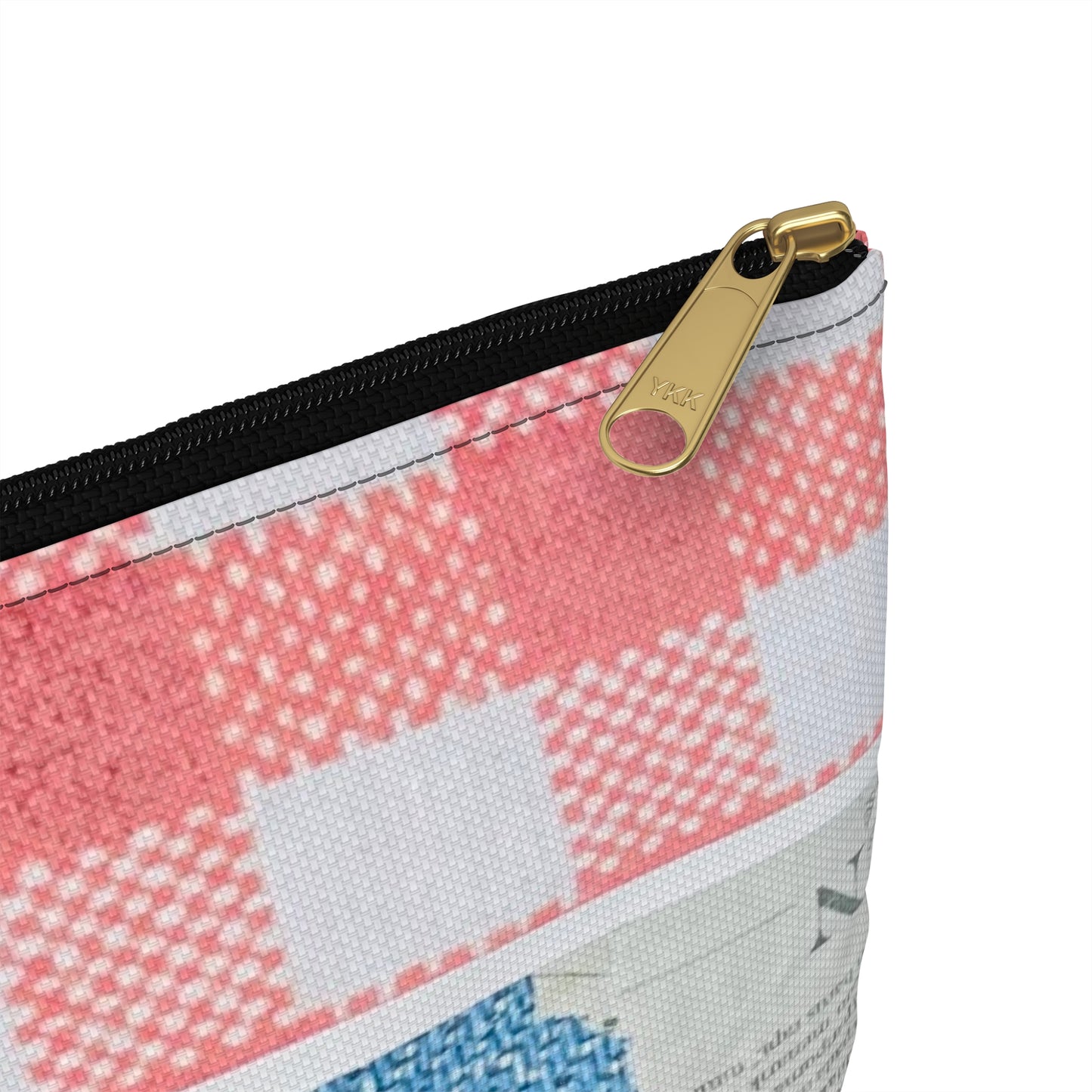 Jeans Print Accessory Pouch