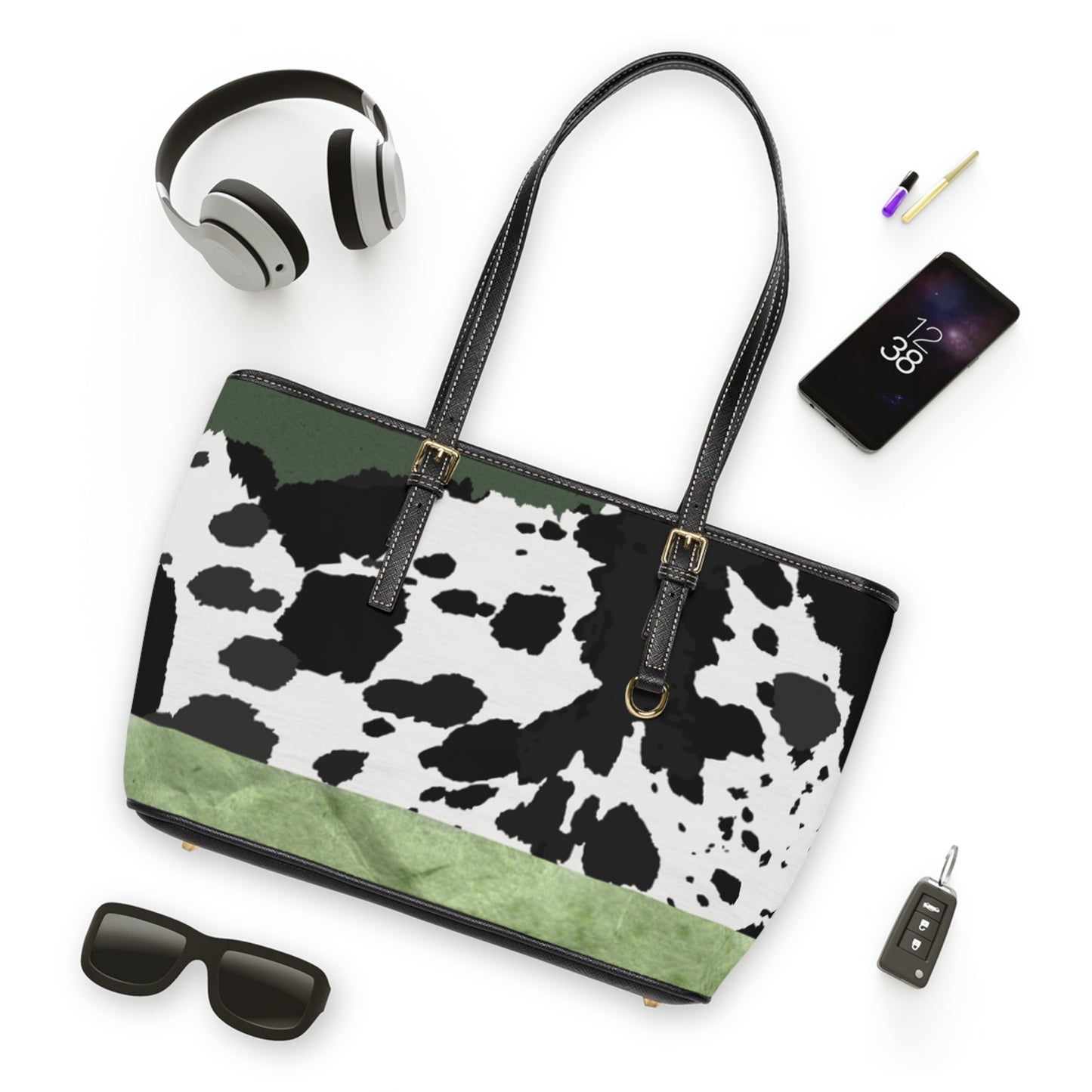 PU Leather Shoulder Bag