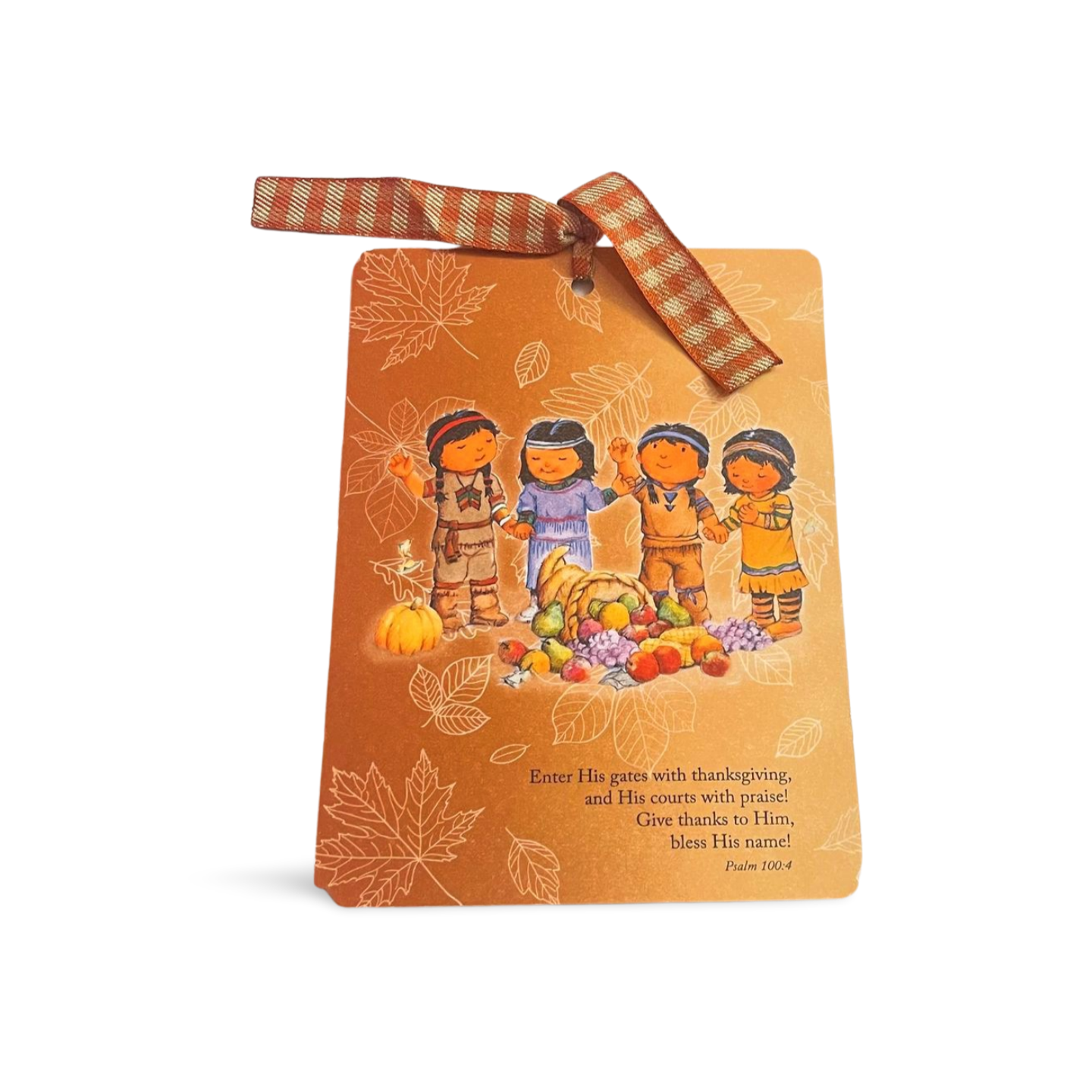 Happy Thanksgiving Large book mark card
