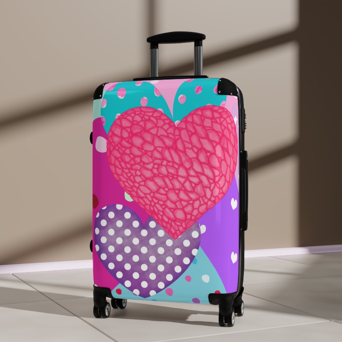 Heart Design Suitcase