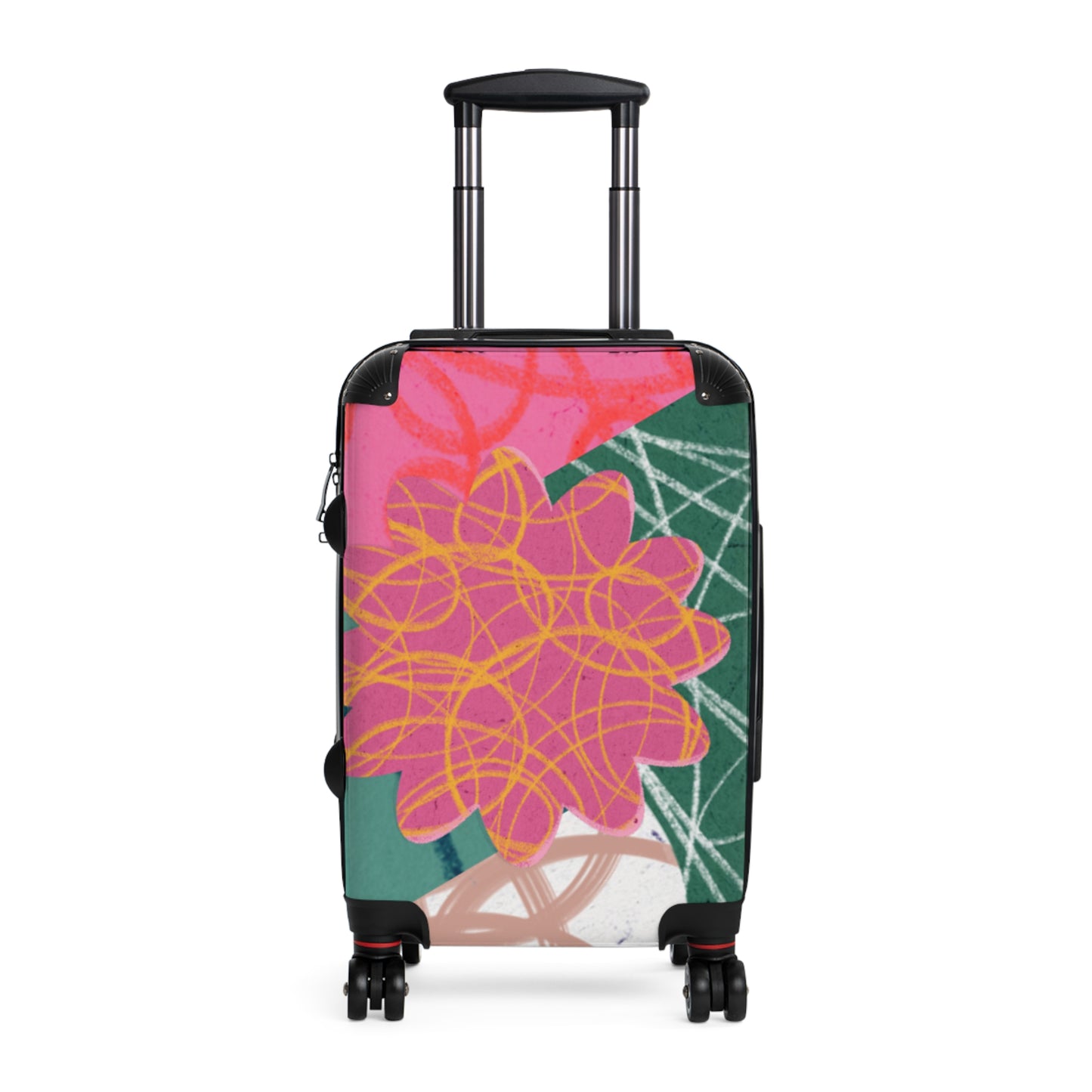 Multi-Color Design Suitcase