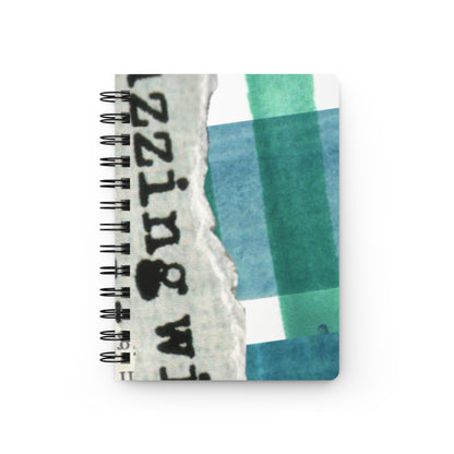 Green Plaid Spiral Bound Journal