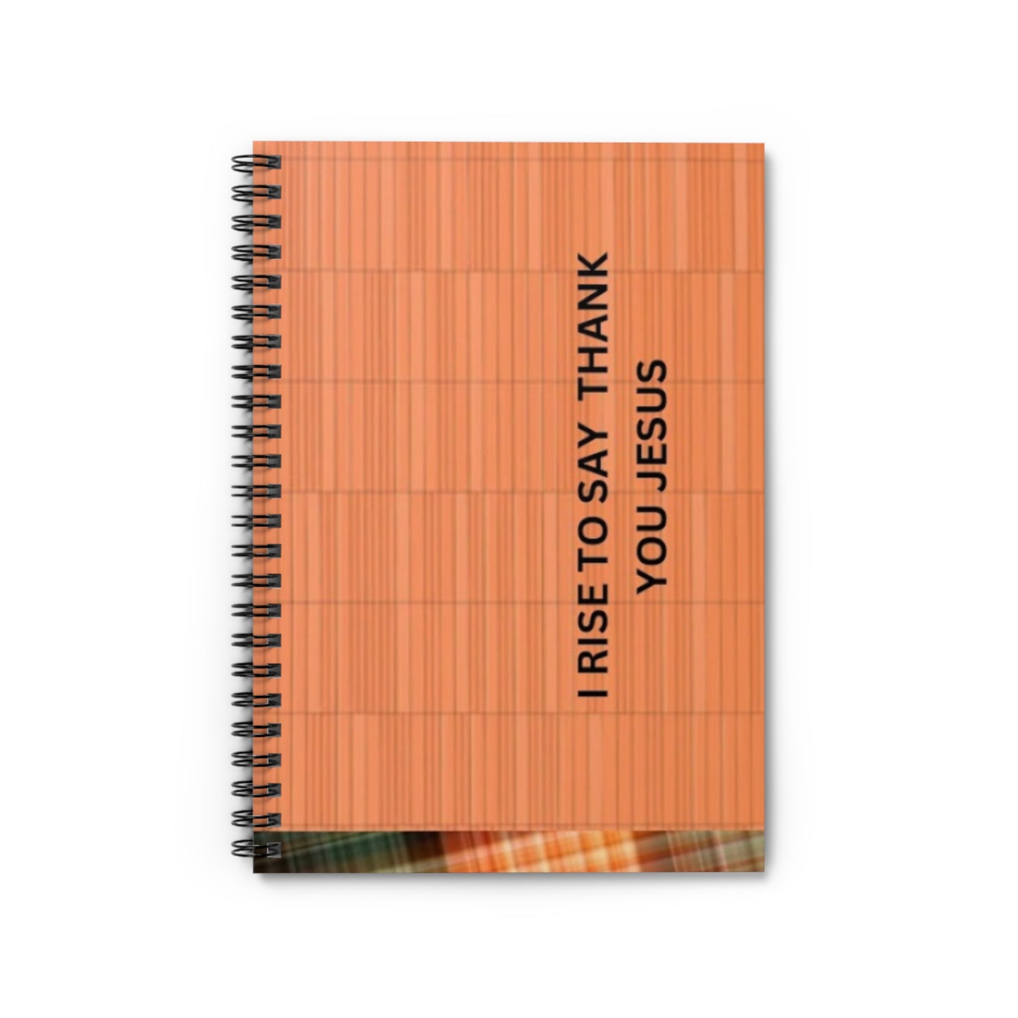 "Thank you Jesus" Spiral Notebook - Ruled Line