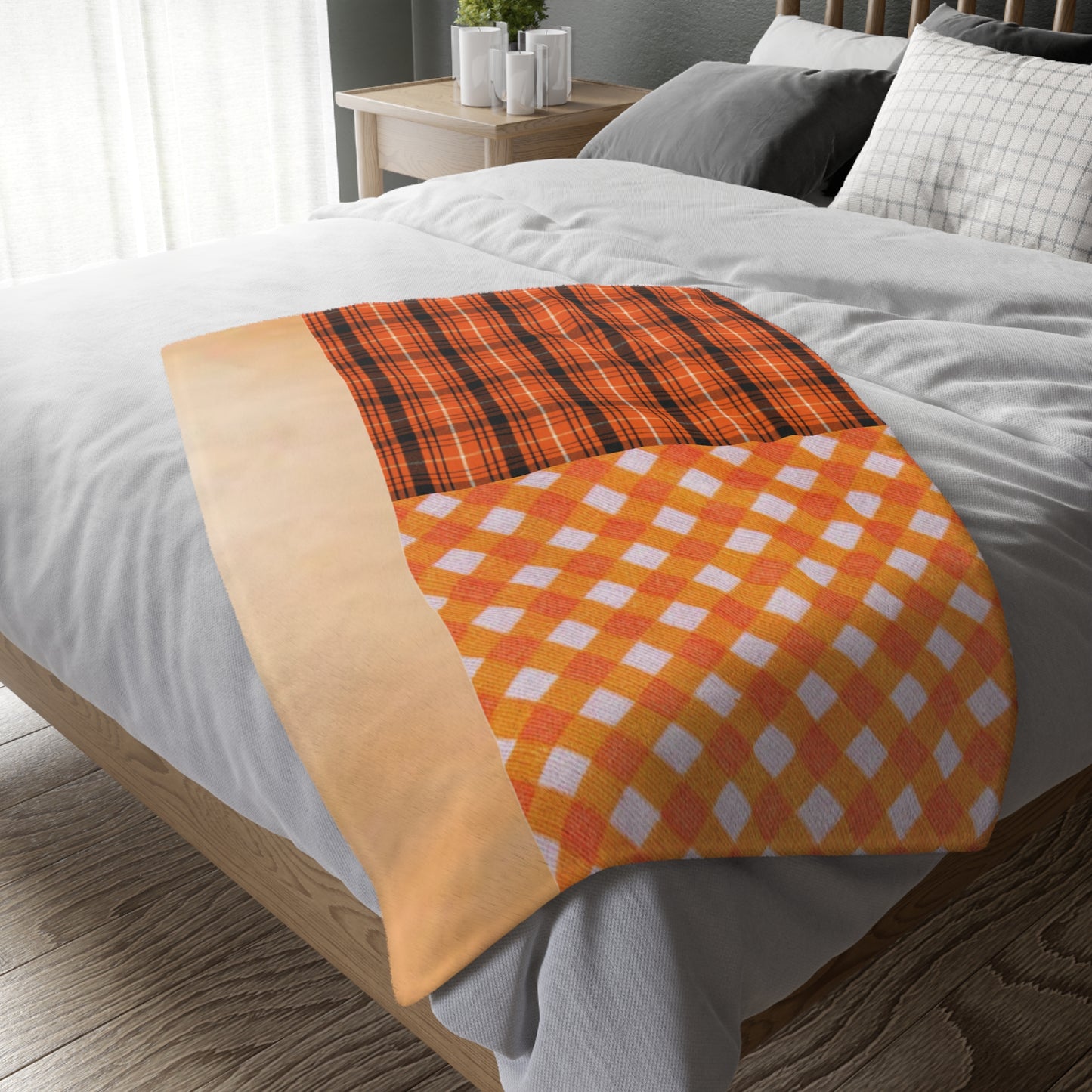 Velveteen Microfiber Blanket (Two-sided print)