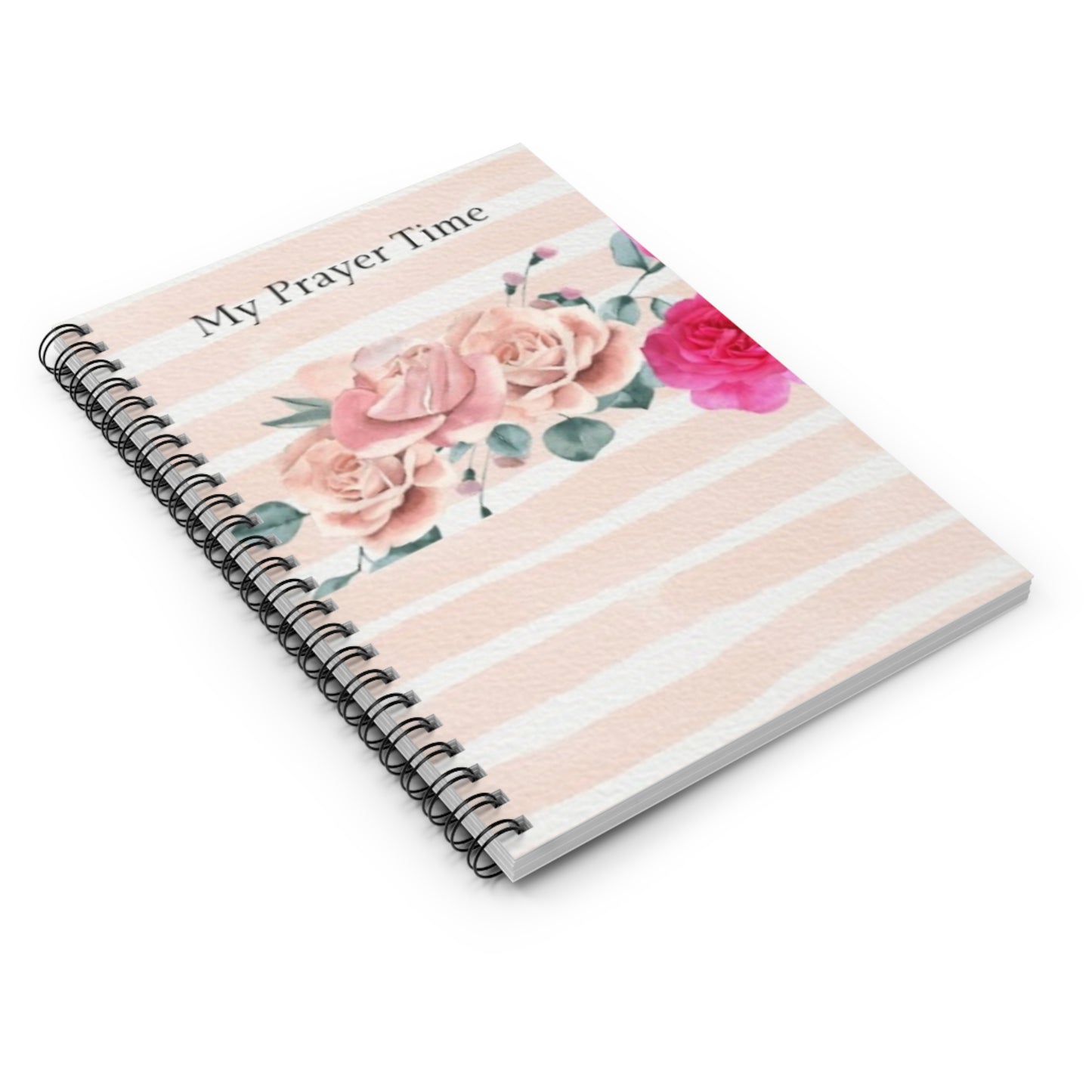 "My Prayer Time" Spiral Notebook - Ruled Line