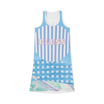 Women's “Bless” Racerback Dress