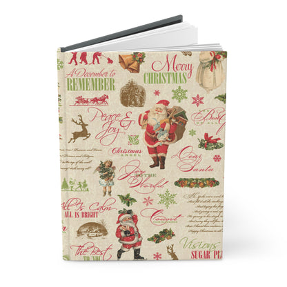 Merry Christmas Hardcover Journal Matte