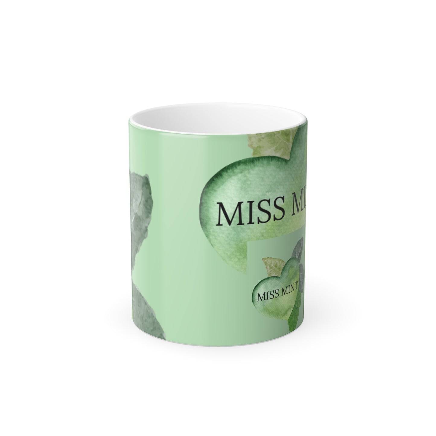 Color Morphing Mint  Mug, 11oz