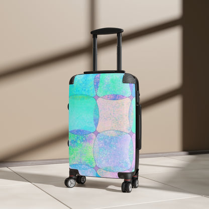 Sequin Pattern Design Suitcase