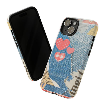 Jeans Patchwork Phone Case