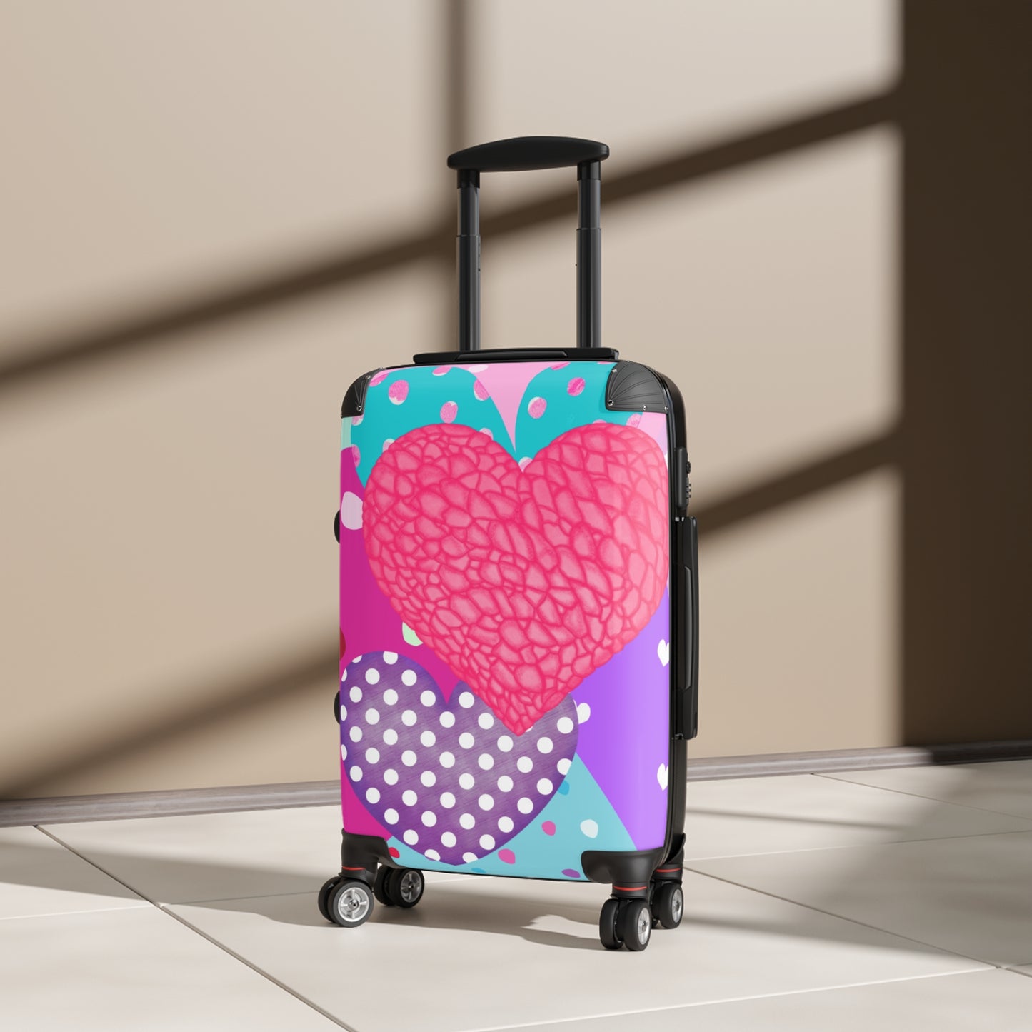 Heart Design Suitcase