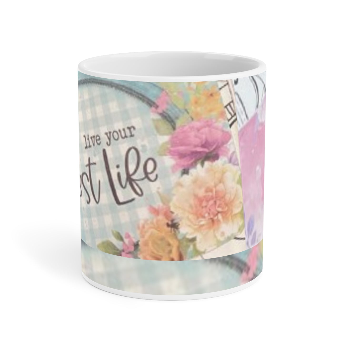 "Live Your Best Life" Ceramic Mug