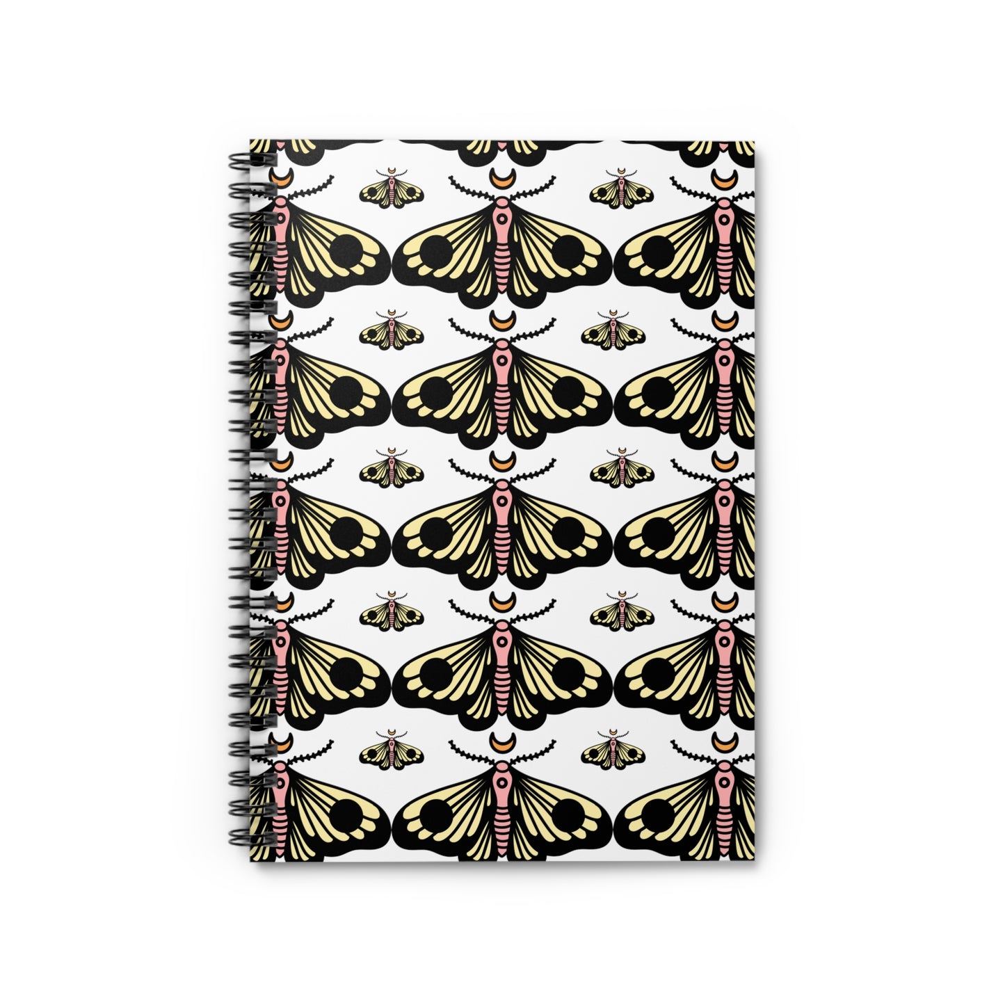 Butterfly Spiral Notebook - Ruled Line