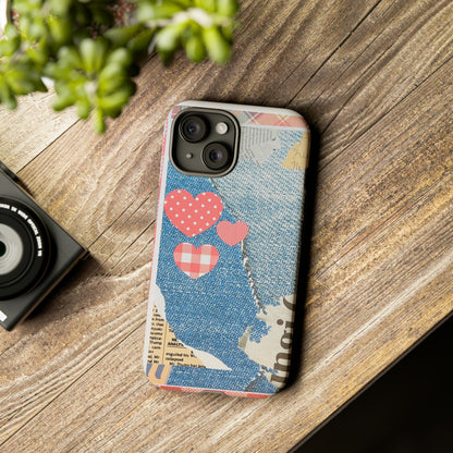 Jeans Patchwork Phone Case