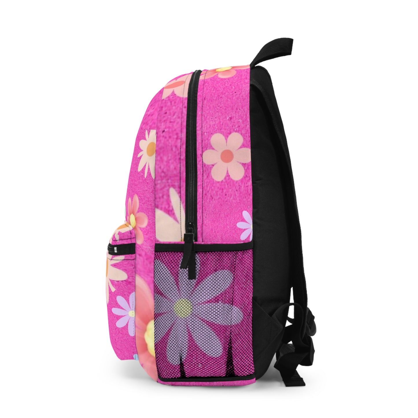 Flower Print Backpack