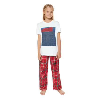 Youth Short Sleeve Holiday Outfit Set