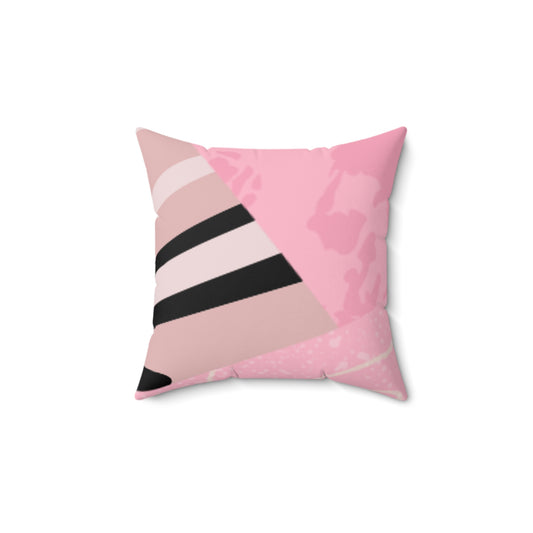 Accent Polyester Square Pillow