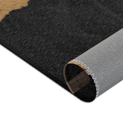 Black and brown Area Rugs