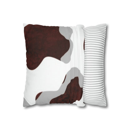 Animal Print Spun Polyester Square Pillowcase