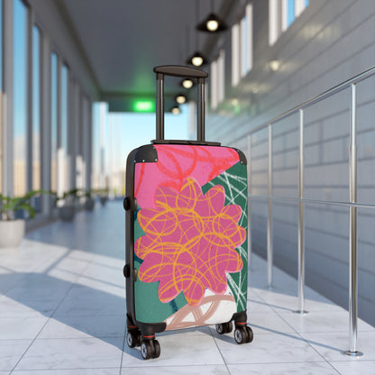 Multi-Color Design Suitcase