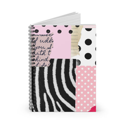 Patchwork Spiral Notebook - Ruled Line