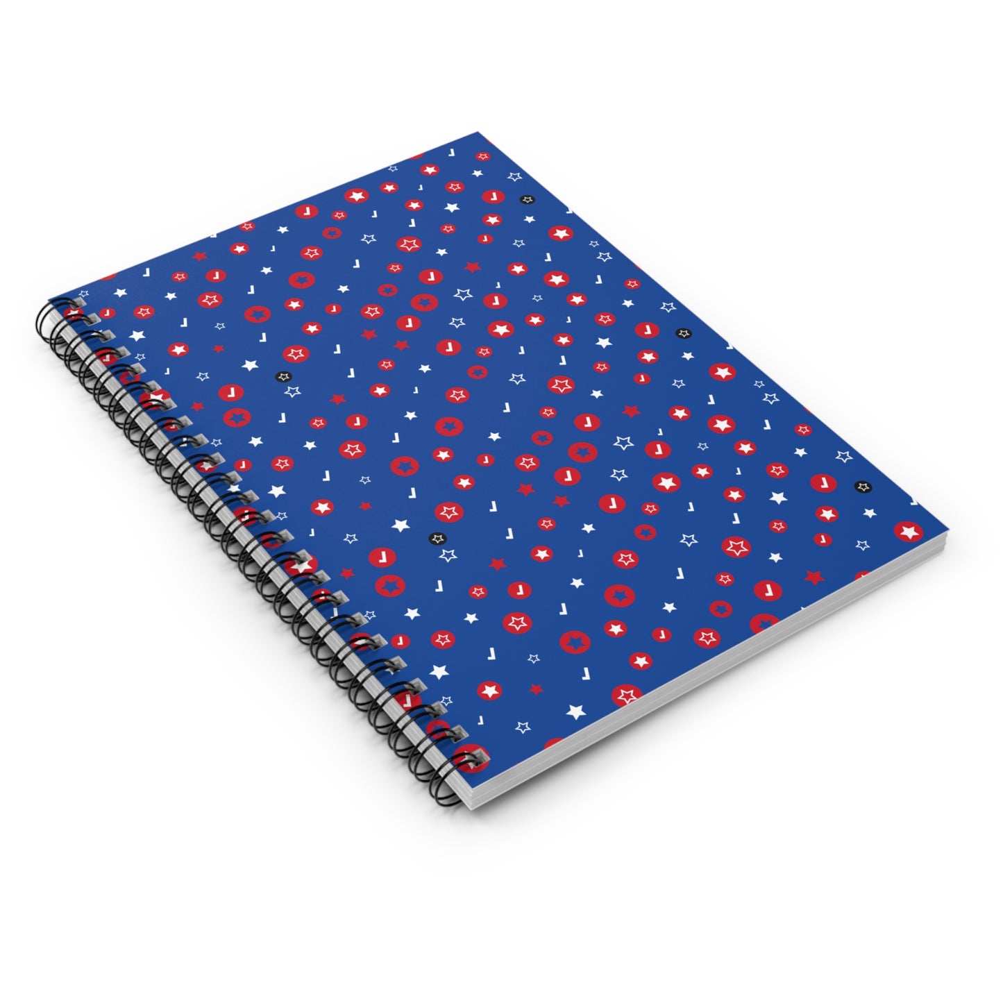 "4th of July" Spiral Notebook - Ruled Line