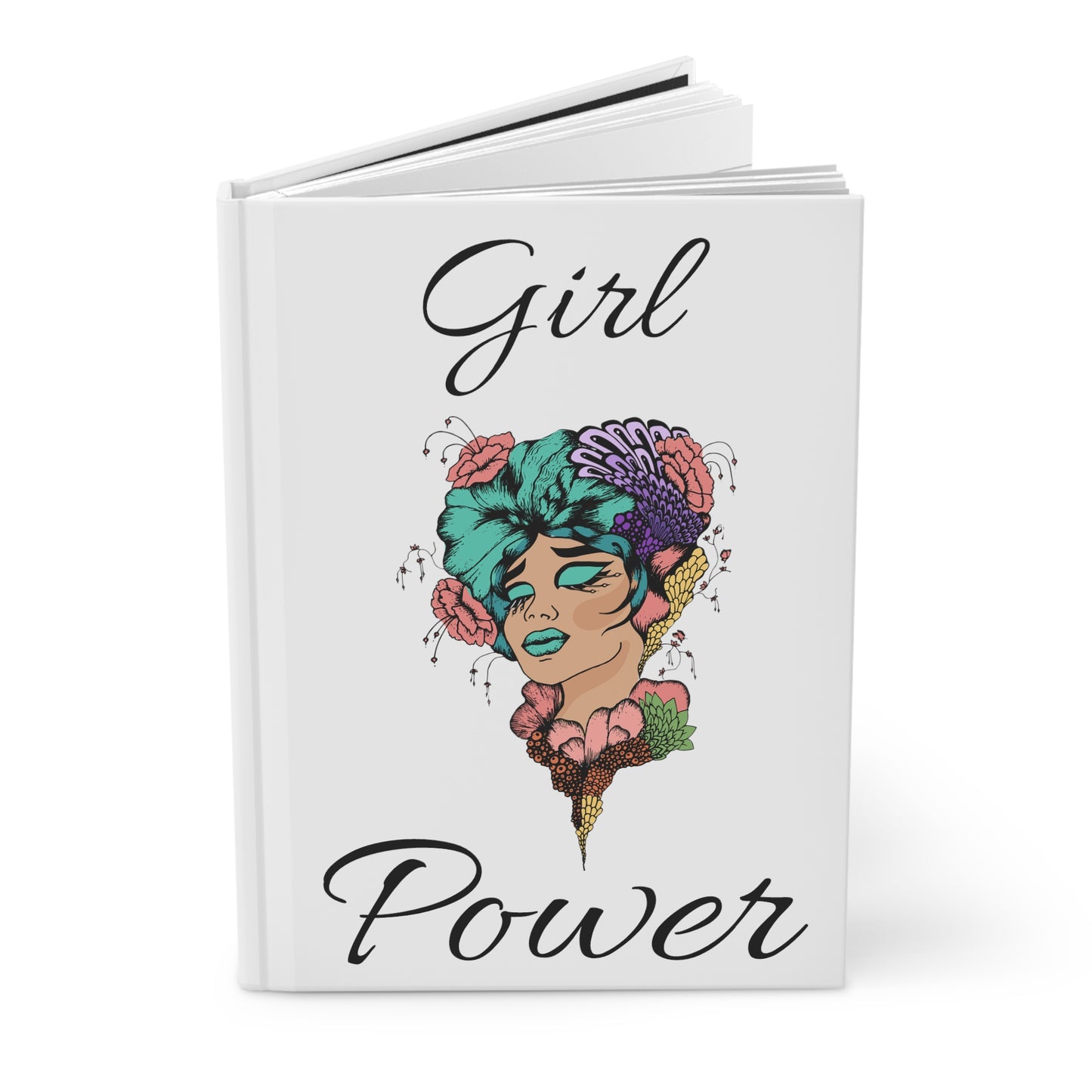 Girl Power Hardcover Journal Matte