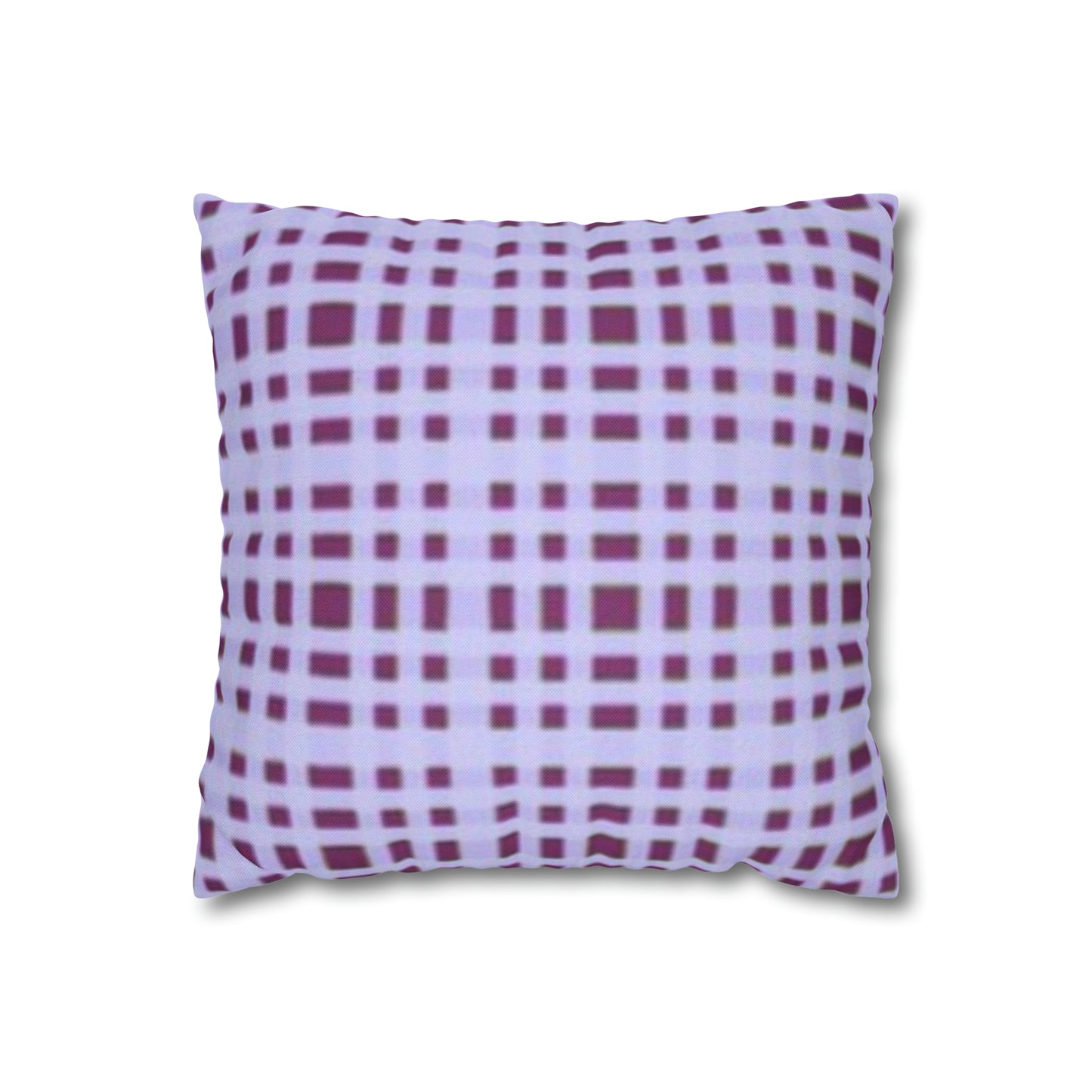 Lavender Spun Polyester Square Pillowcase