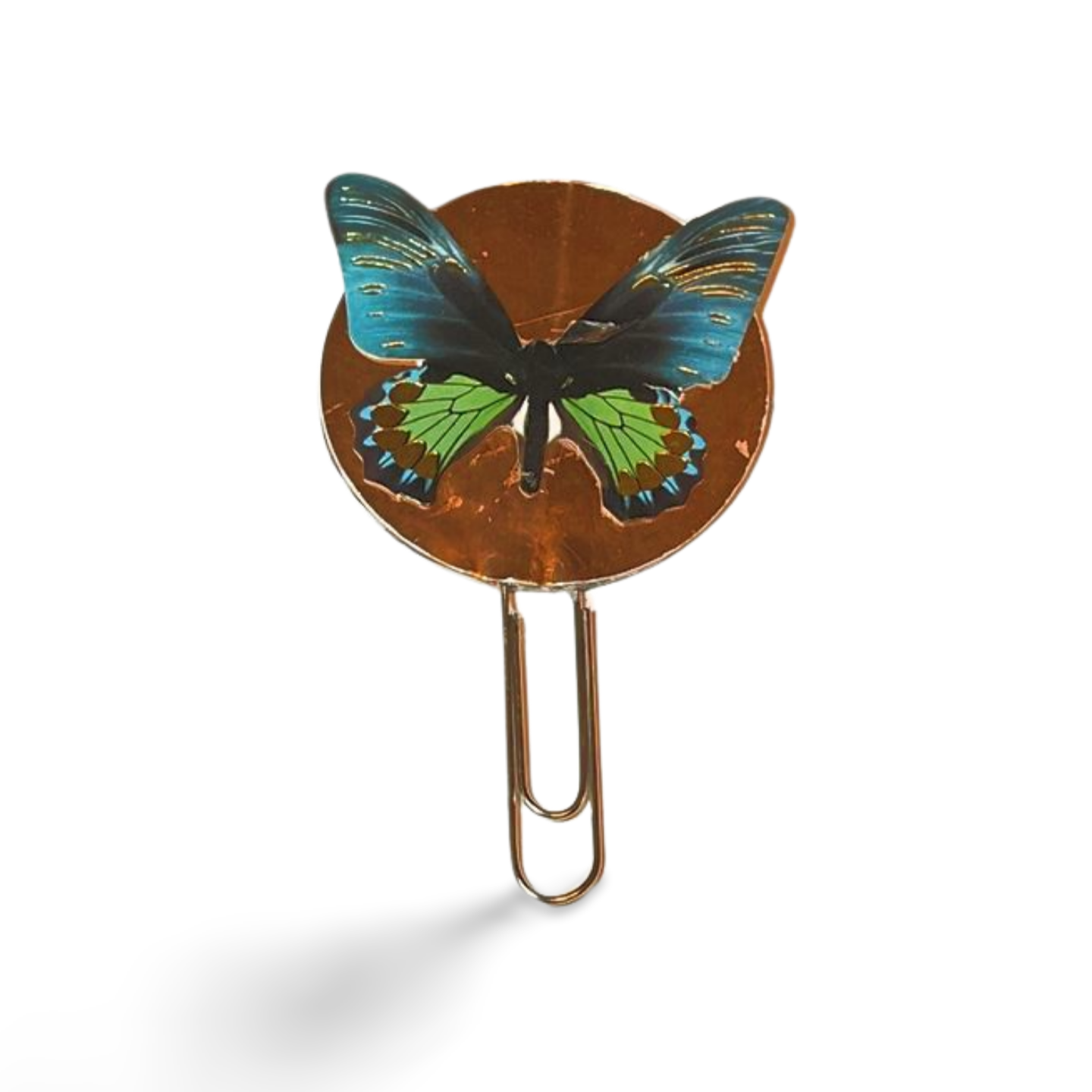 Butterfly Design Round Paperclip