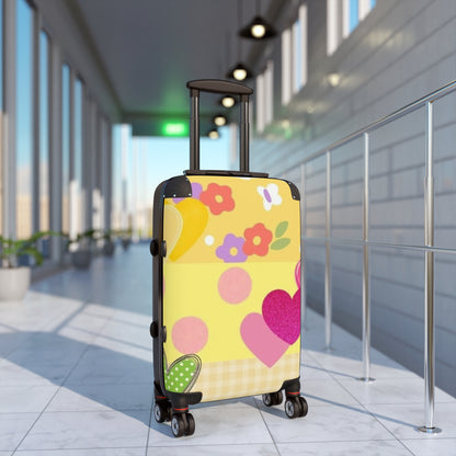 Girl's Yellow Pretty Pretty Suitcase