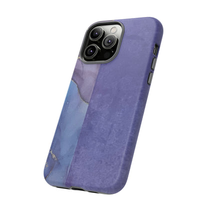 Purple Marble Tough Phone Case