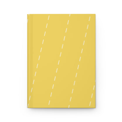 Hardcover  yellow  family Journal Matte