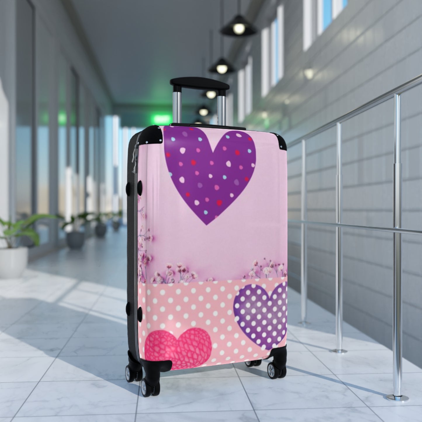 Girl's Heart Design Suitcase