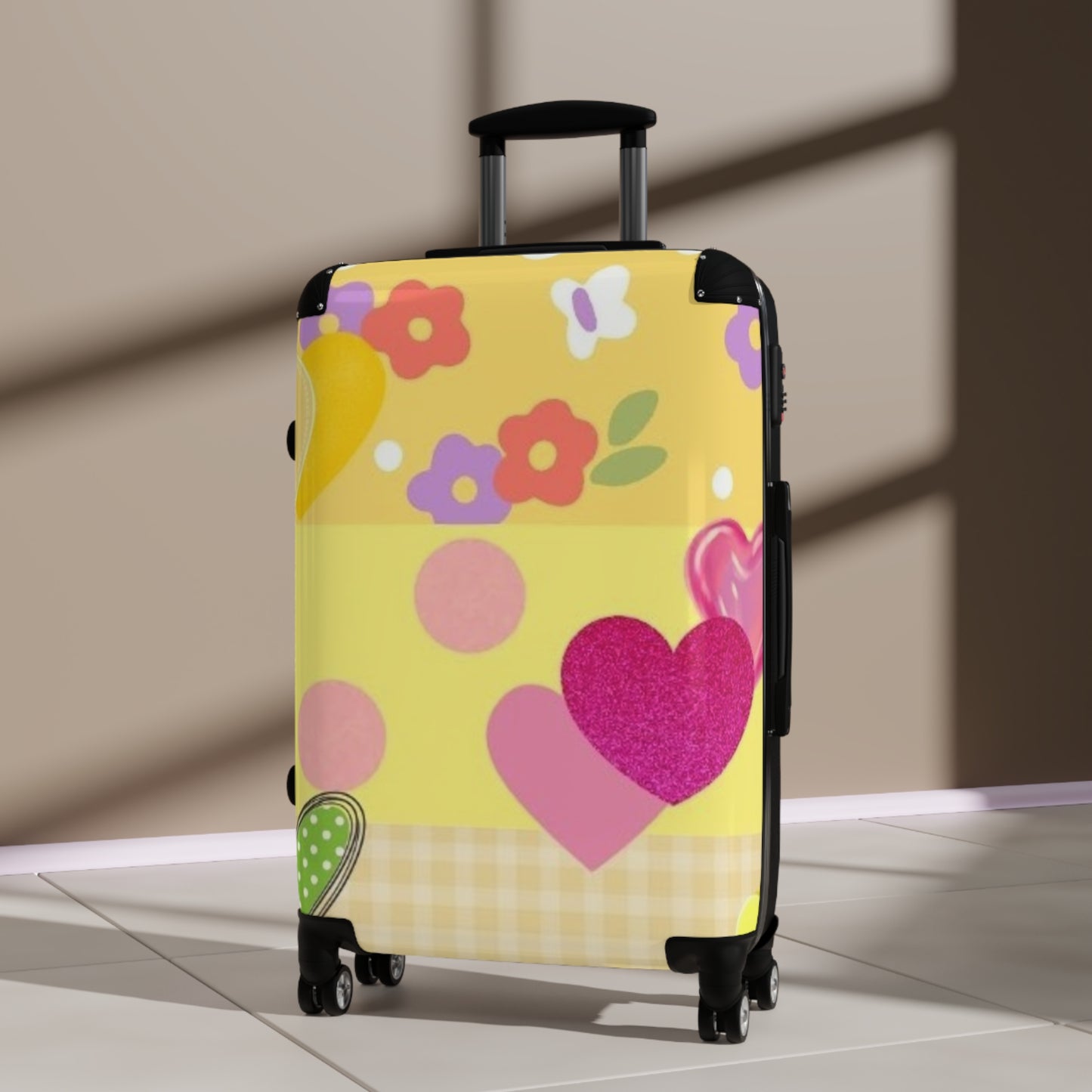 Girl's Yellow Pretty Pretty Suitcase