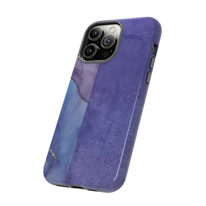 Purple Marble Tough Phone Case