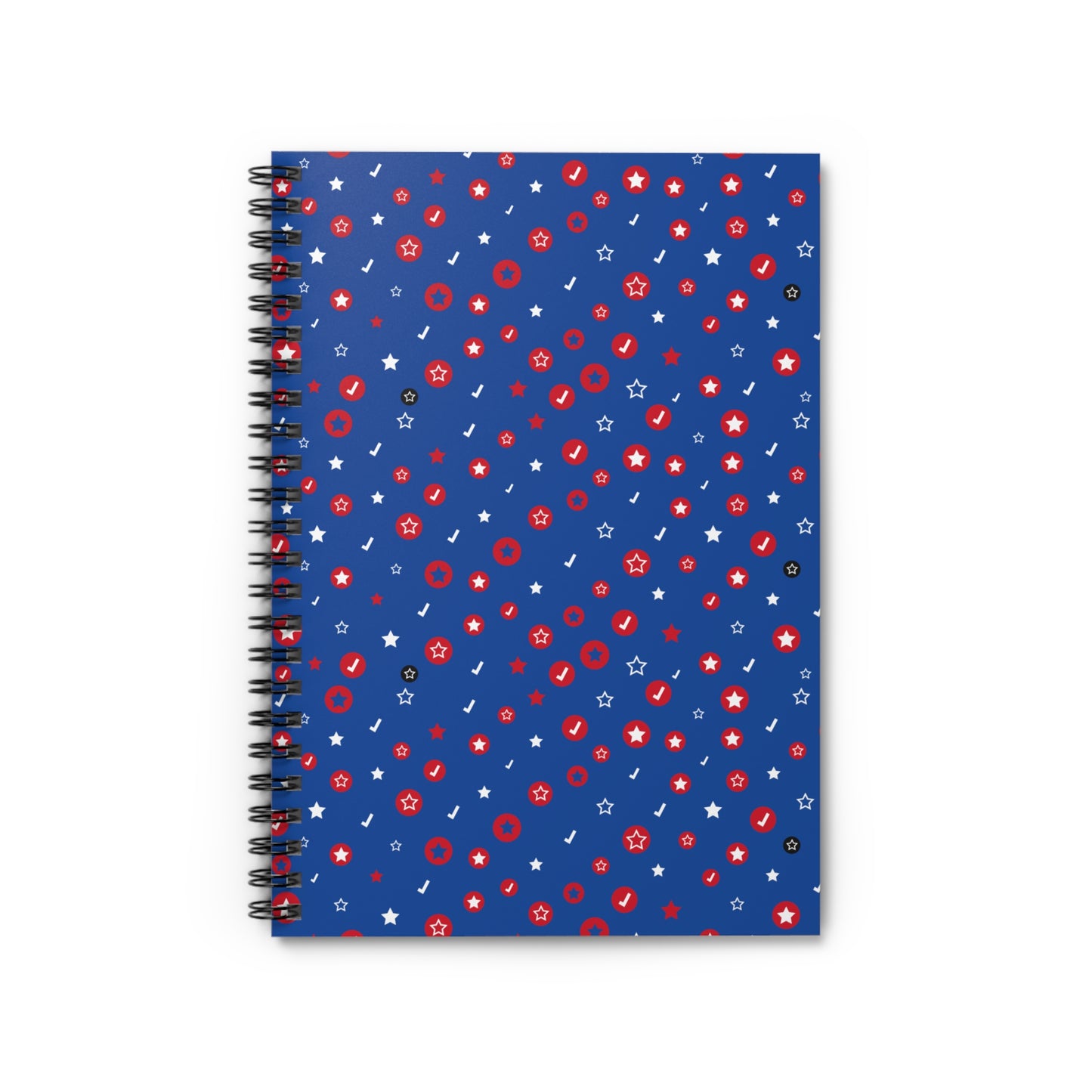 "4th of July" Spiral Notebook - Ruled Line