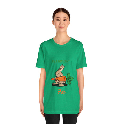 “Carrot is my fav” Jersey Short Sleeve Tee