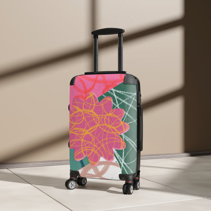 Multi-Color Design Suitcase