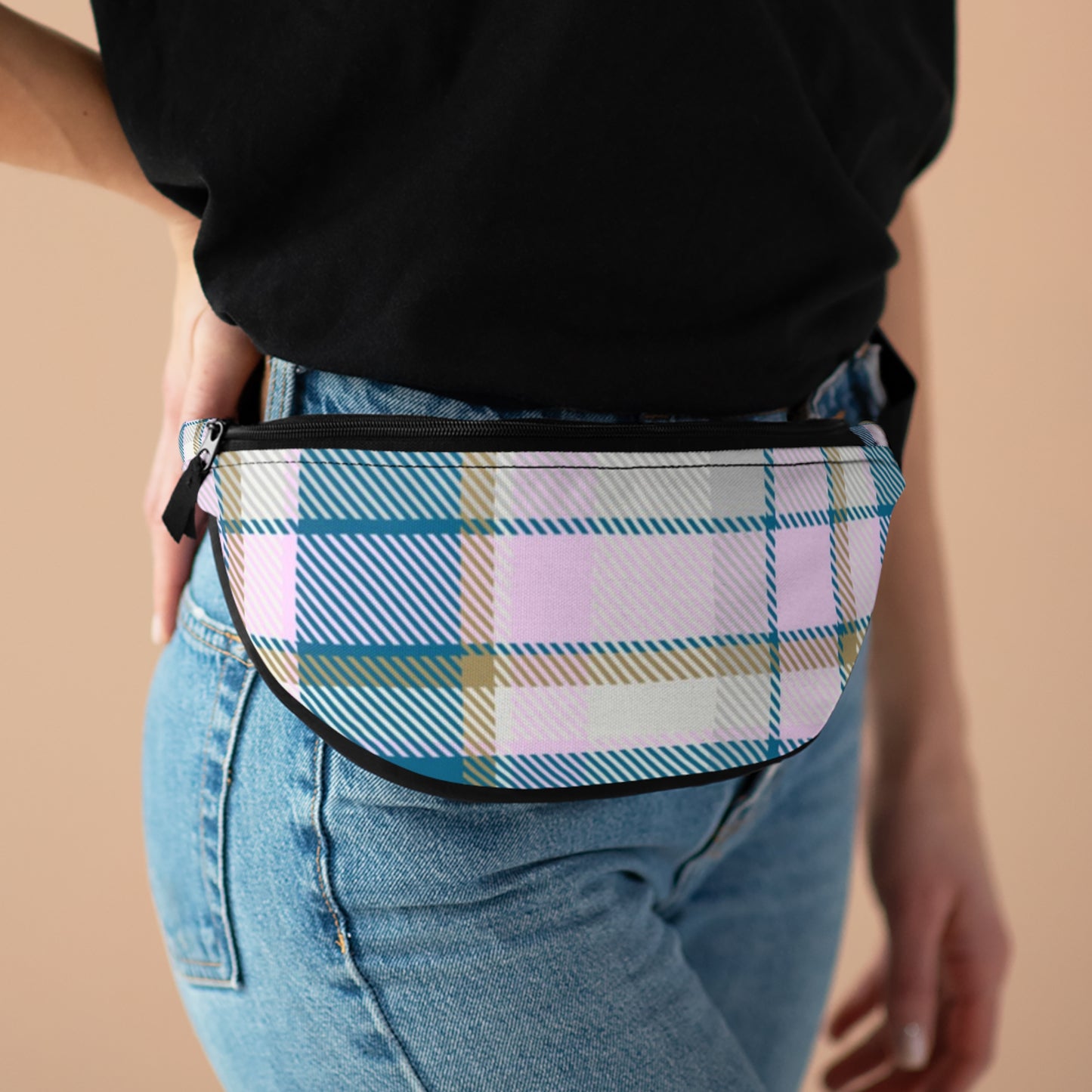 Plaid Fanny Pack