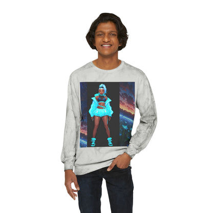 Unisex Color Blast Crewneck Sweatshirt