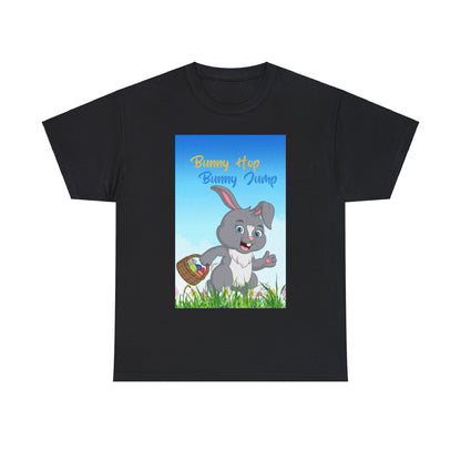 “Bunny Jump, Bunny Hop” Unisex Heavy Cotton Tee