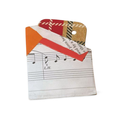 Musical Notes Junk Journal Pocket