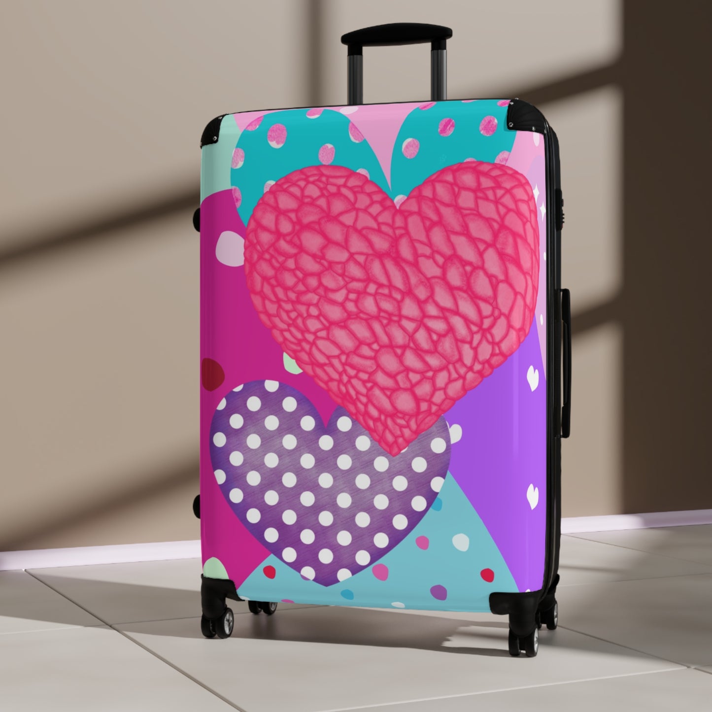 Heart Design Suitcase