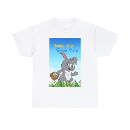 “Bunny Jump, Bunny Hop” Unisex Heavy Cotton Tee