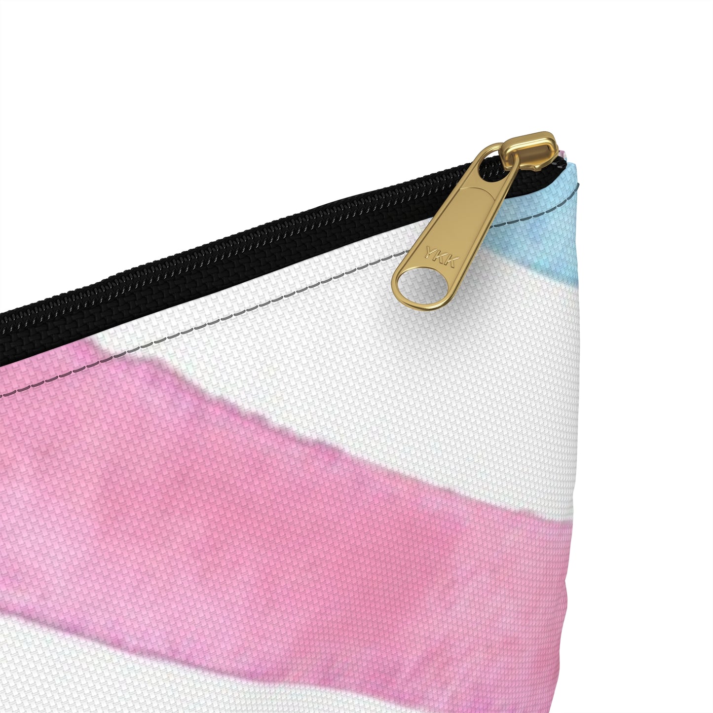 Stripe Print Accessory Pouch