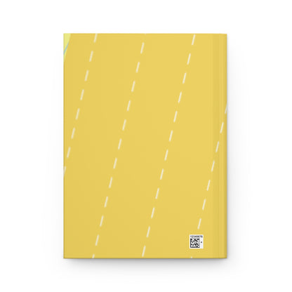 Hardcover  yellow  family Journal Matte