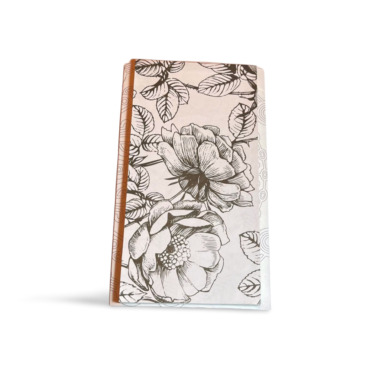 Flower Print Notepad on a card