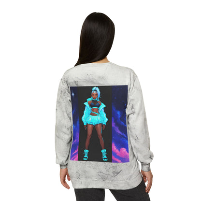 Unisex Color Blast Crewneck Sweatshirt