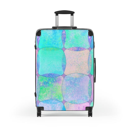 Sequin Pattern Design Suitcase